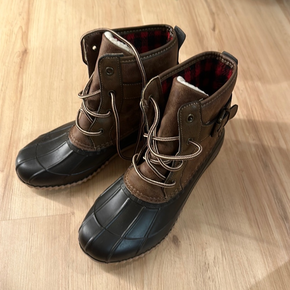 Duck boots!